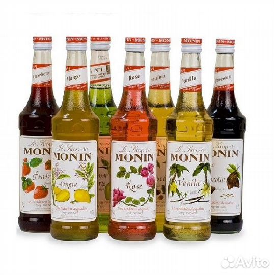 Сиропы для кофе/чая/лимонада и топпинги monin