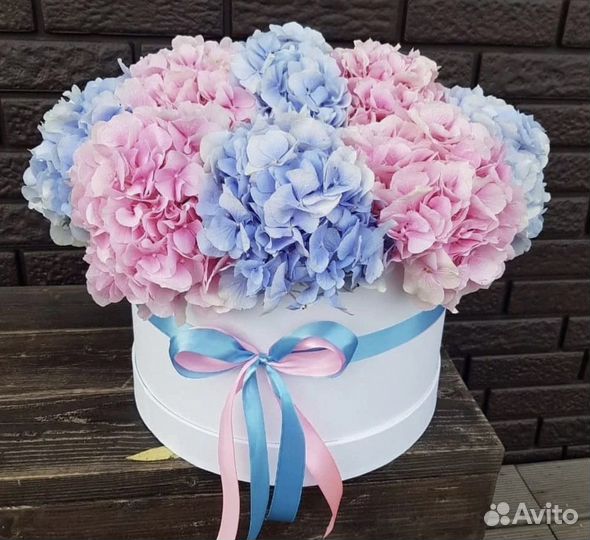 Гортензия Букеты из гортензий