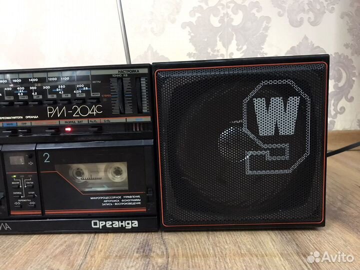 Магнитофон рм 204 с ореанда