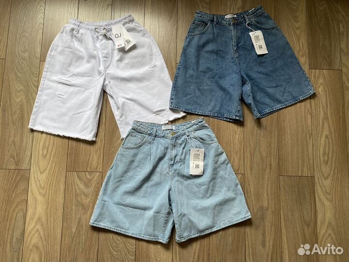 Новые джинсовые шорты