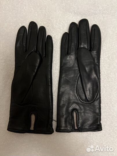Перчатки женские кожаные зимние новые