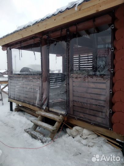 Мягкие окна для террас и беседок