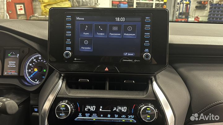 Русификация Toyota Venza 2022