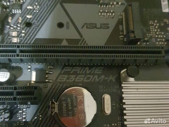 Материнская плата asus b360m-k