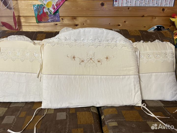 Бортики в кроватку