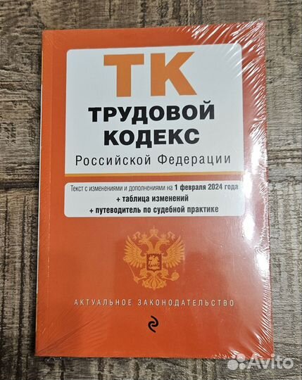 Трудовой кодекс 2024