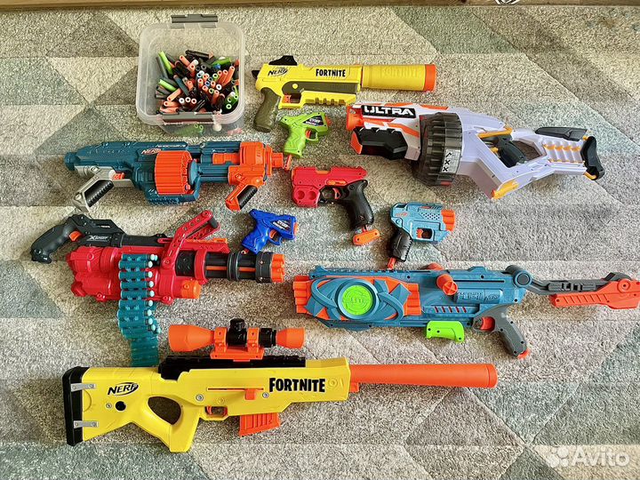 Бластеры Nerf Fortnite