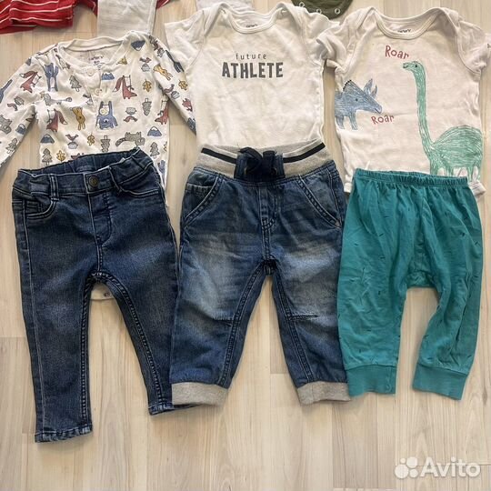 Пакет фирменных вещей на мальчика 9-12мес