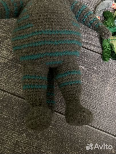 Чеширский кот вязаный