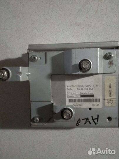 Усилитель акустической системы Honda Accord 8