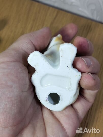 Фарфоровые статуэтки тигр и моська болонка лфз