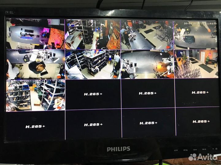 Установка камер видеонаблюдения