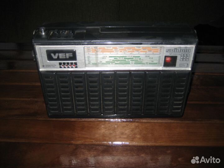 Радиоприемник вэф Спидола 232 1979