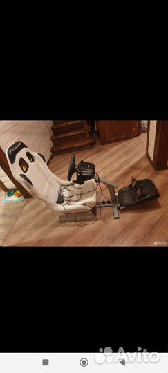 Игровой руль logitech g923 +кокпит
