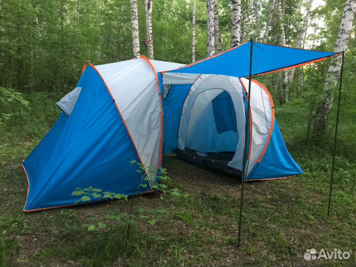 Палатка 2 комнаты 4 места