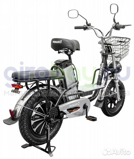 Электровелосипед Minako Monster Black (60V/20Ah)