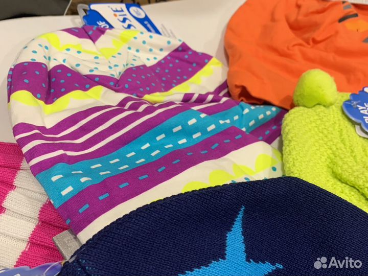 Шапки Lassie весна демисезон Лесси новые Финские