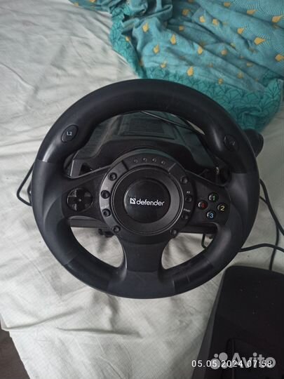 Руль для пк defender forsage drift GT