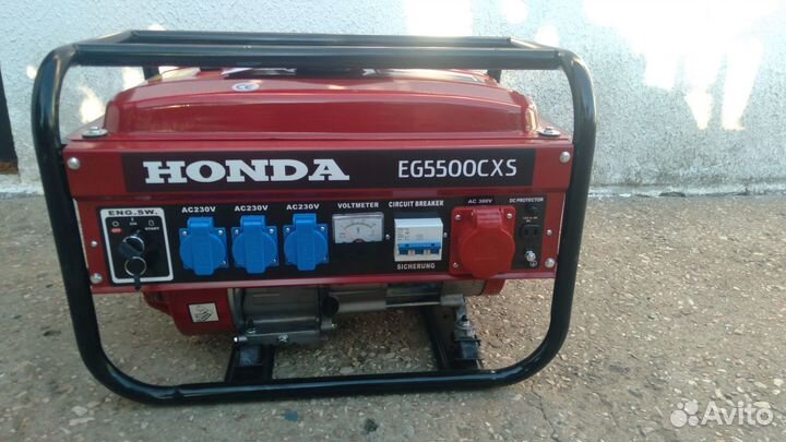 Генератор бензиновый honda eg 5500cxs