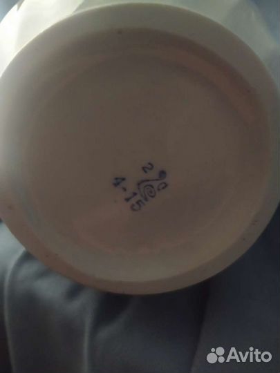 Ваза для цветов фарфоровая, СССР