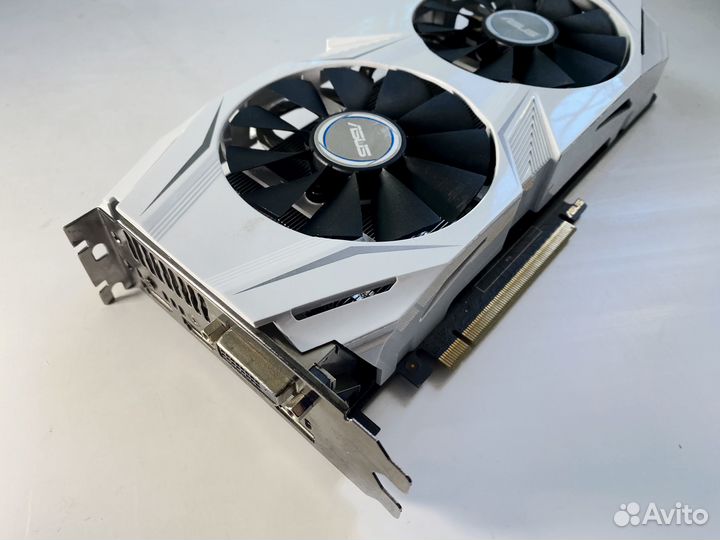 Видеокарта GTX 1060 6Gb Asus Dual