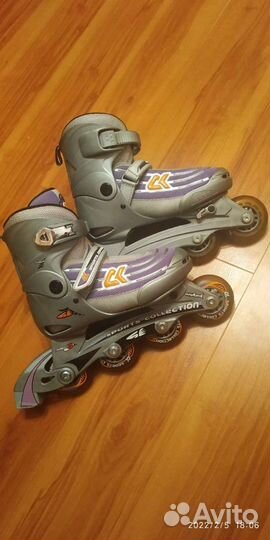 Роликовые коньки детские раздвижные