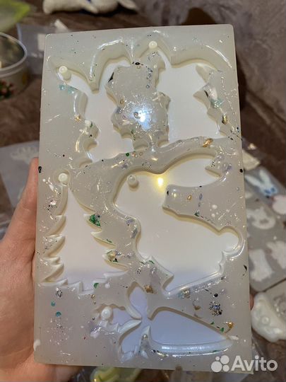 Молды для эпоксидной смолы силиконовые формы