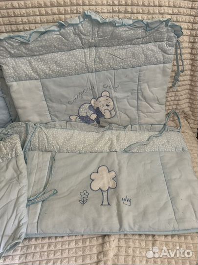 Бортики в кроватку