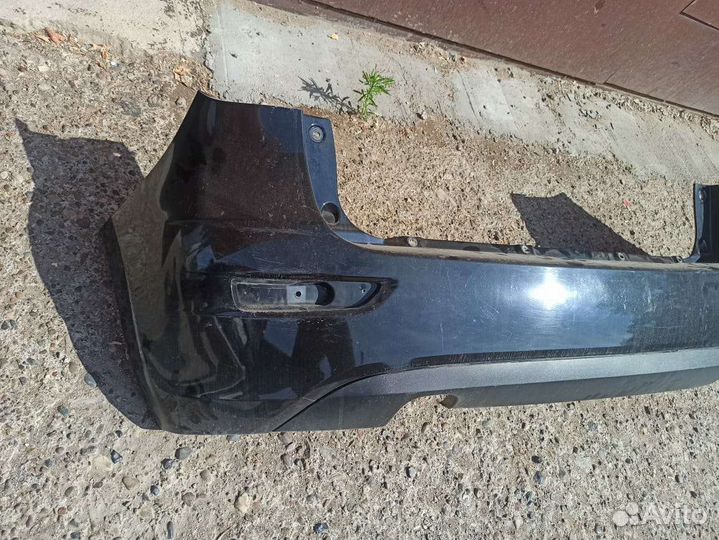 Задний бампер Калина 2 хэтчбек, цвет космос