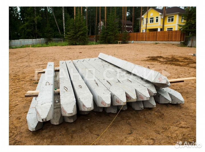 Сваи железобетонные