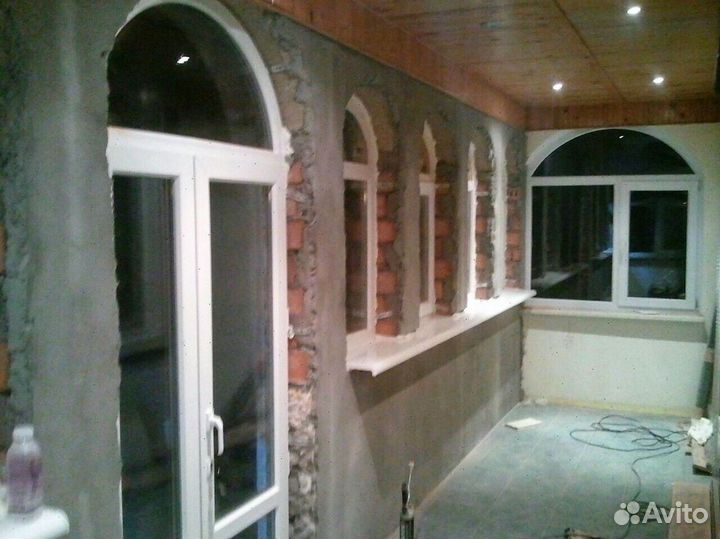 Балкон Установка