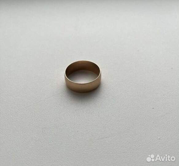 Золотое обручальное кольцо 583 пробы СССР