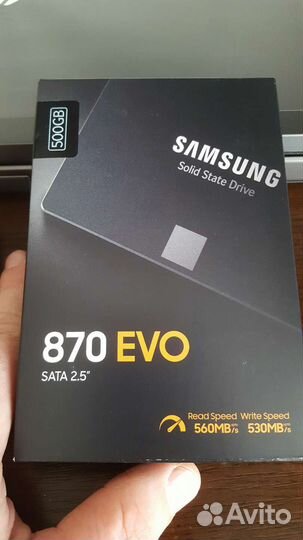 Ssd диск 500 gb Samsung EVO 870
