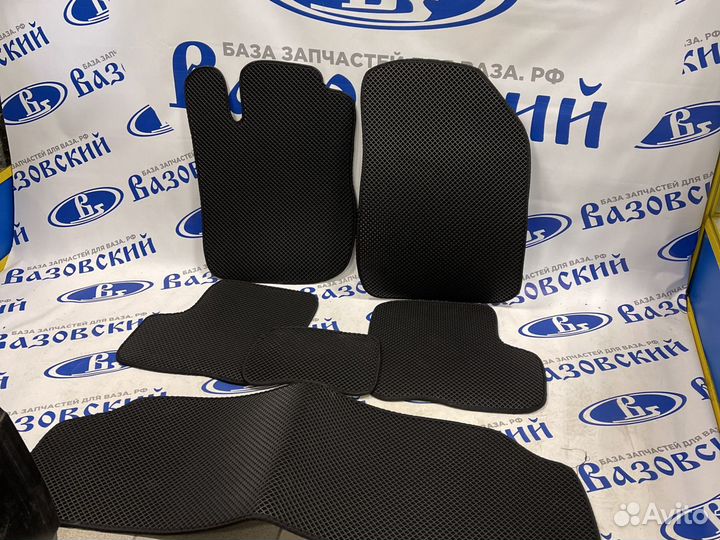 Коврики салона Лада Ларгус 7 мест EVA