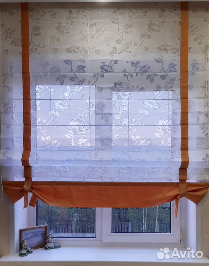 Штора римская для кухни новая