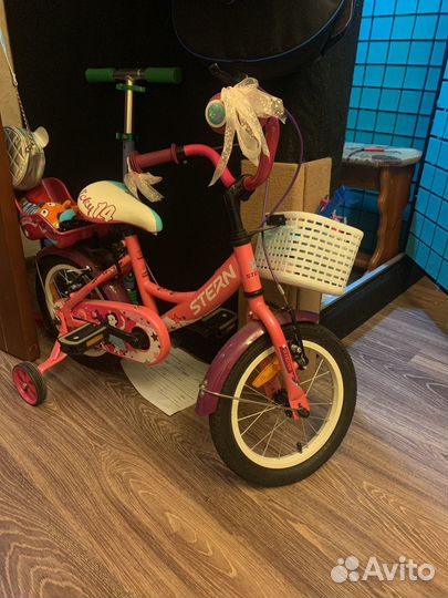 Велосипед детский, для девочки, stern 14