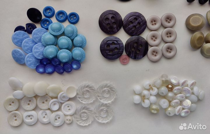 Пуговицы СССР и импортные 50-90-е гг