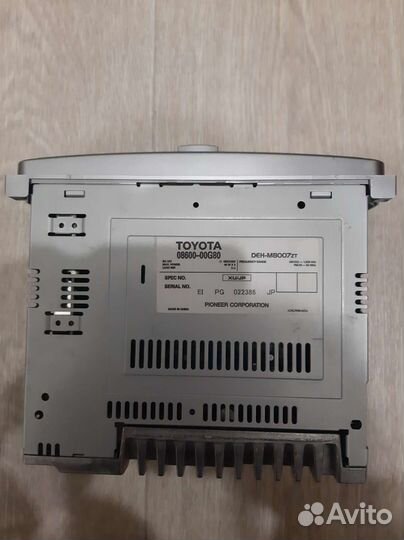 Магнитола 2 din toyota