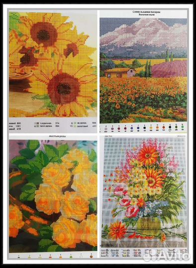 Картины бисером