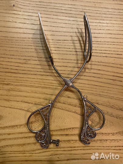 Кондитерские щипцы ажурная филигранная скань