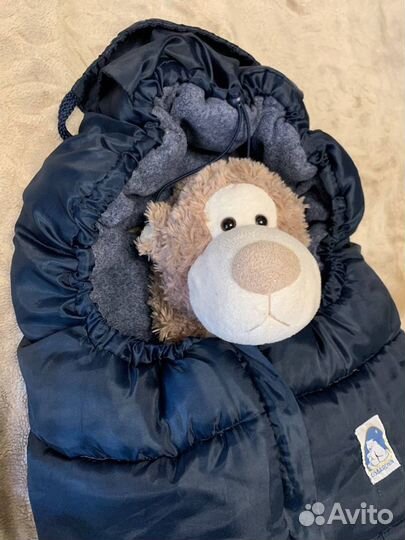 Конверт в коляску демисезонный, зимний, в коляску