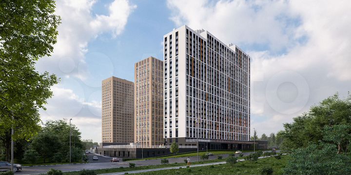 2-к. квартира, 70,2 м², 7/26 эт.