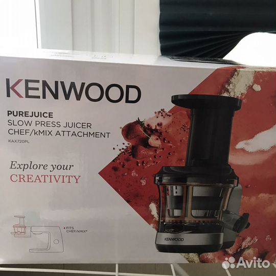 Kenwood насадка шнековая соковыжималка