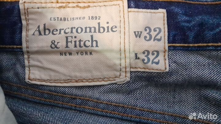 Abercrombie fitch джинсы w32