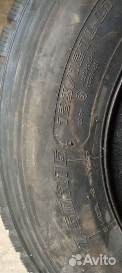 Yokohama TY285 7.50/75 R16C 123K