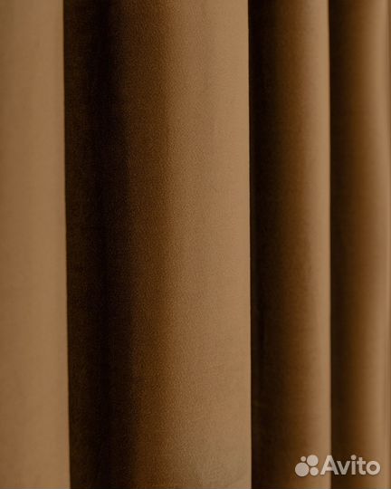 Комплект штор бархат Беллиссимо Тоффи