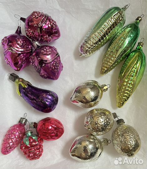 Елочные игрушки СССР