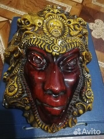 Панно барельеф (маска) на стену