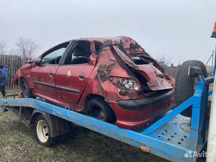 Двигатель МКПП Peugeot 206. В разбор