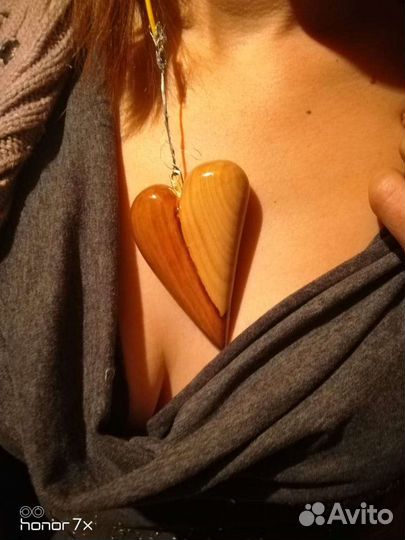 Подвеска в форме сердца